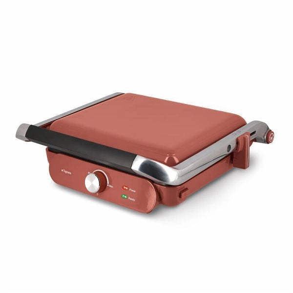 Bistecchiera Tostiera Elettrica Iridea Rosso 2000 Watt Tognana