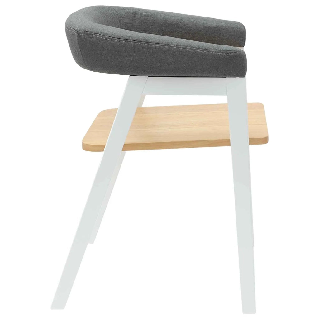 Sedie da pranzo 2 pcs Bianco 54 x 57 x 73 cm 42020425