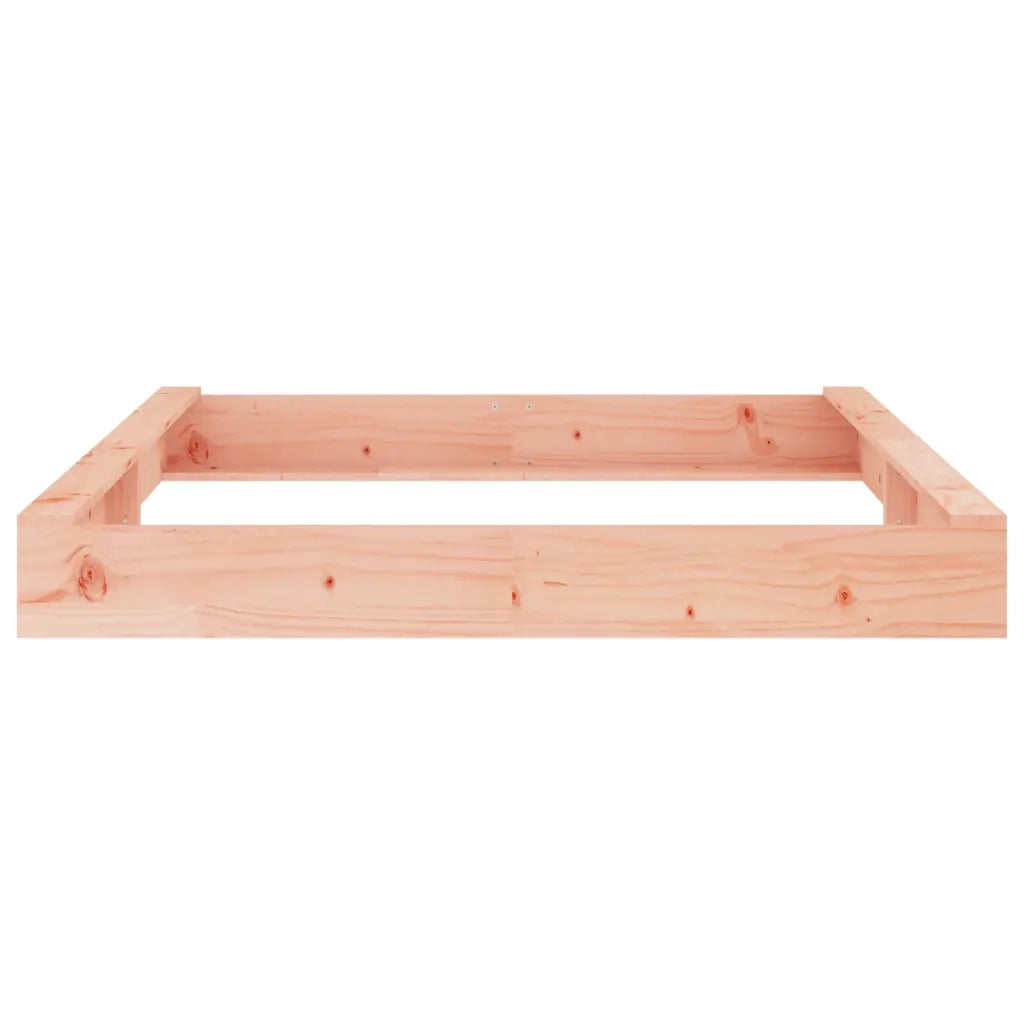Sabbiera con Sedute Quadrata in Legno Massello di Douglas 825042