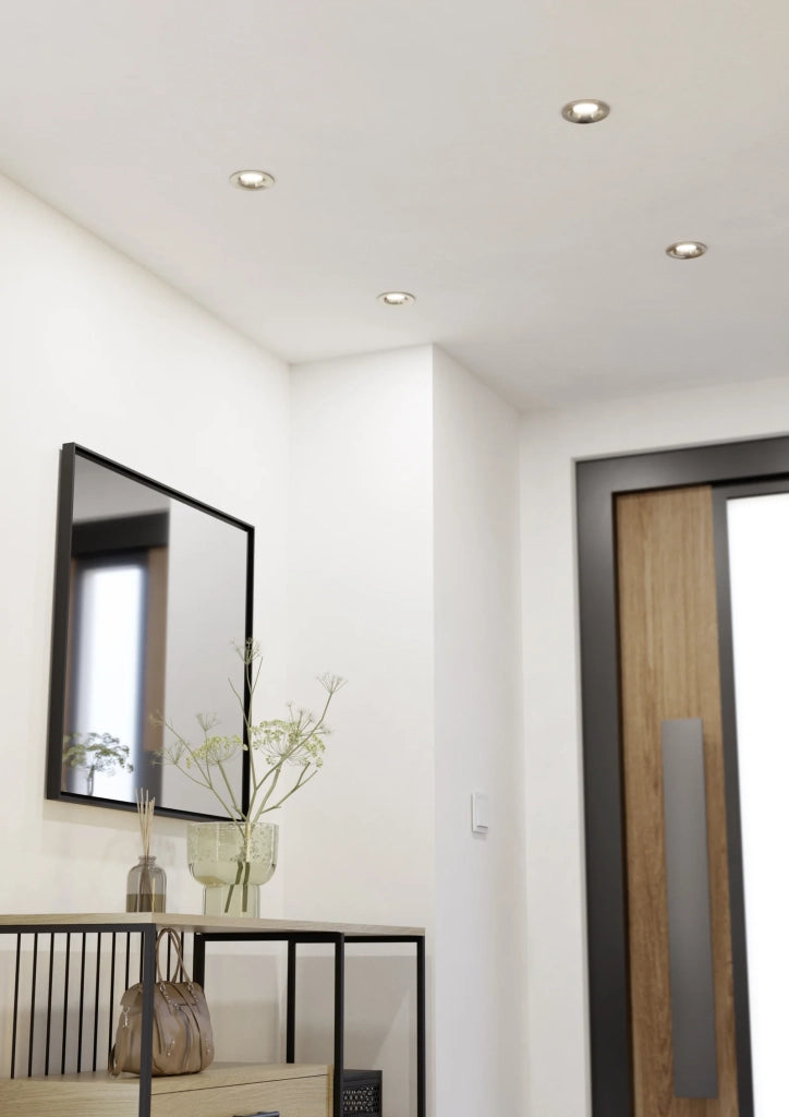 Faretto Incasso Moderno Saliceto Alluminio Grigio Led 6W 580Lm Ip20