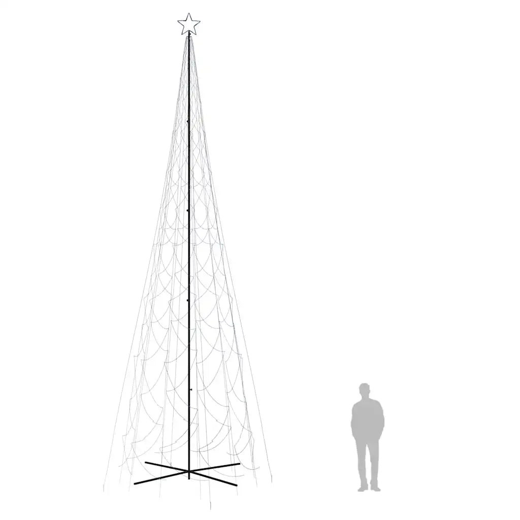 Albero di Natale a Cono Blu 3000 LED 230x800 cm 343515