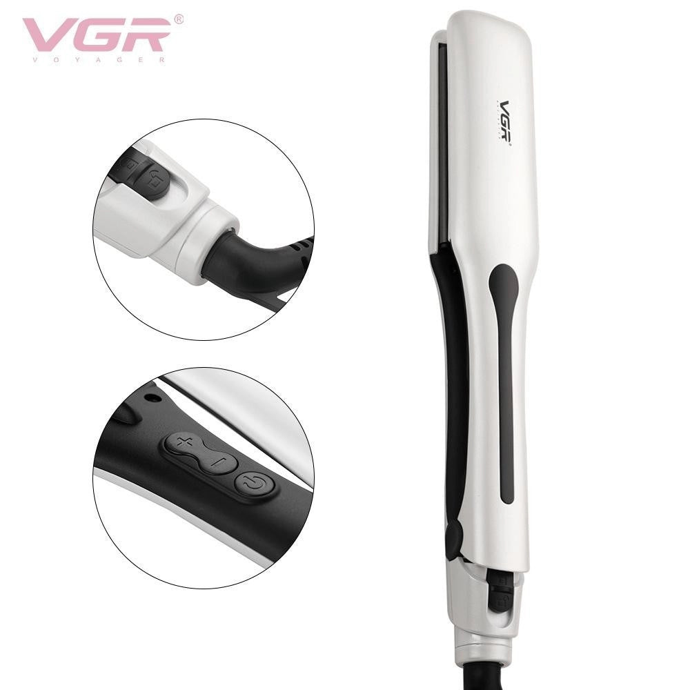 Trade Shop - Piastra Capelli Professionale Vgr V-556 Regolazione Digitale 230°c -