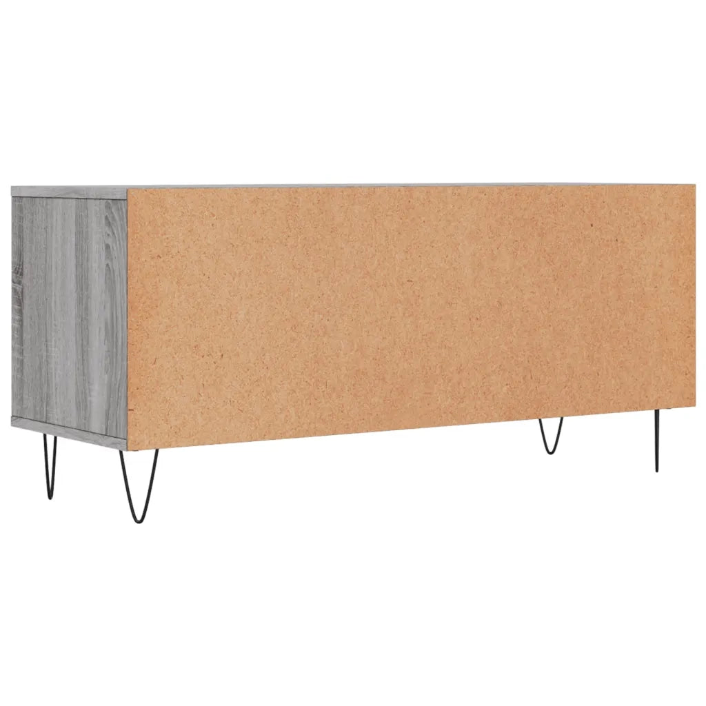 Mobile Porta TV Grigio Sonoma 100x34,5x44,5cm Legno Multistrato 831242