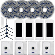 Accessori per pulizia per robot aspirapolvere - filtri HEPA - dischi per pulire - set di spazzole laterali - sacchi per polvere - 17 pezzi