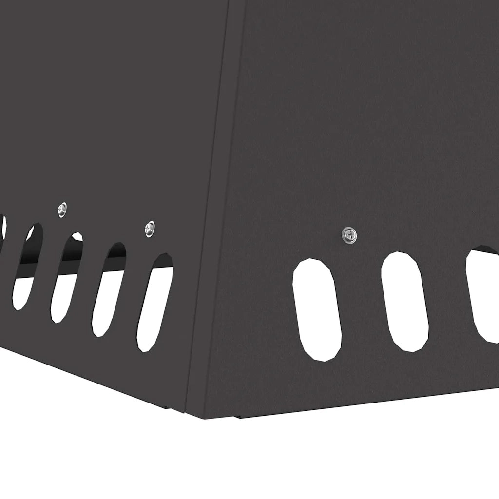 Focolare Nero 48 x 48 x 40 cm Acciaio 858922
