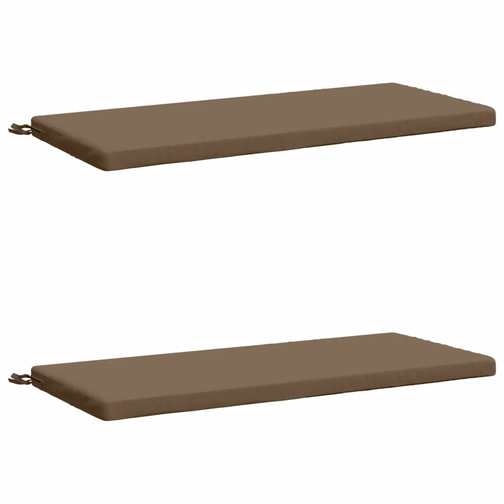 Cuscini per Panchina a 2 Pezzi SOEST 2 pz 100% Poliestere 949259