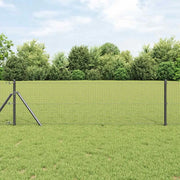 Palo della recinzione Grigio 100 x 0,6 m (rete 25 x 25 mm)