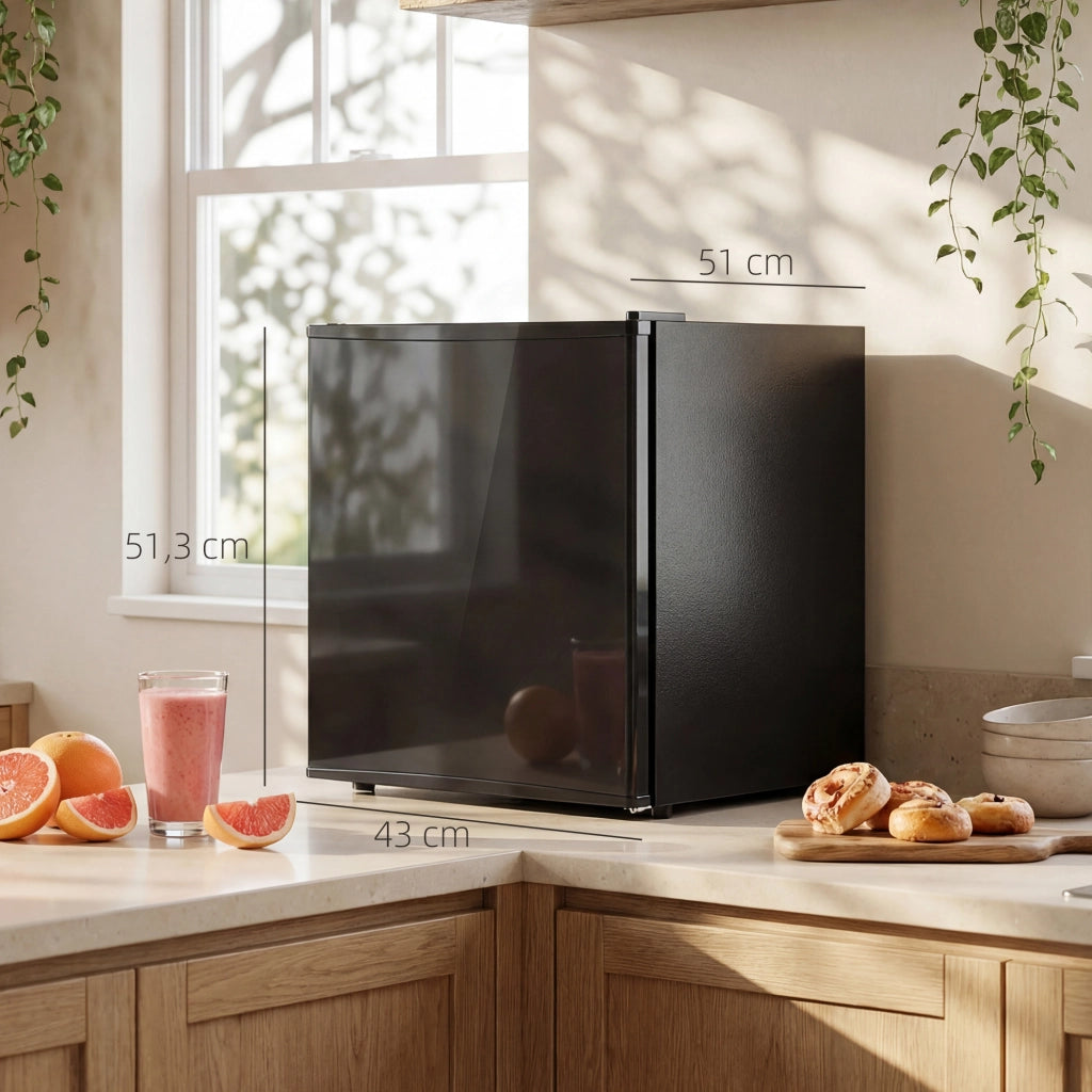 Mini Frigo 44L ¨C zephmum ¨C Nero 43x51x51.3cm