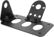 Sostegno di Targa di Identificazione Leggero - Cinghia in Alluminio - Sostegno per Motocicletta - Installazione Orizzontale/Verticale - Dimensioni 100 x 180 mm - Eccellente Qualità - Sostegno per Placca di Motocicletta