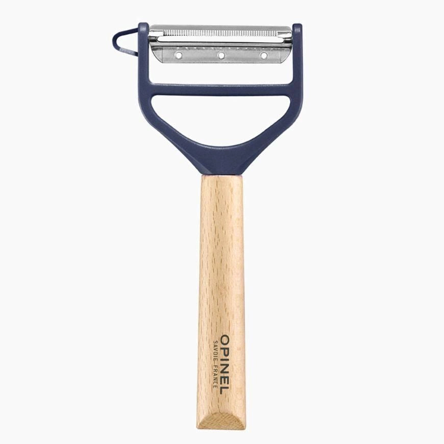 Opinel T-Duo Frutta e ortaggi Sbucciatore a Y Blu