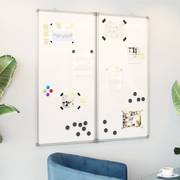 Lavagna Magnetica Pieghevole 100x100x1,7 cm in Alluminio 4005354