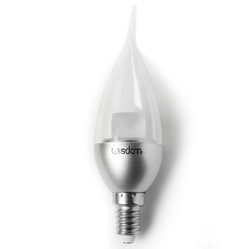Trade Shop - Lampadina Led Colpo Vento E14 Da 4w Luce Freddo Naturale Caldo - -bianco Naturale      -