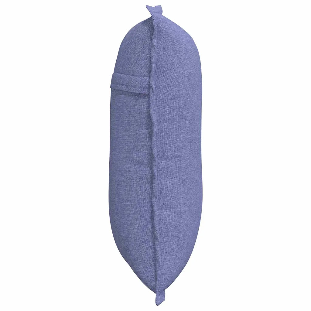 Cuscino per Schiena Blu jeans 50 x 19 x 45 cm Tessuto