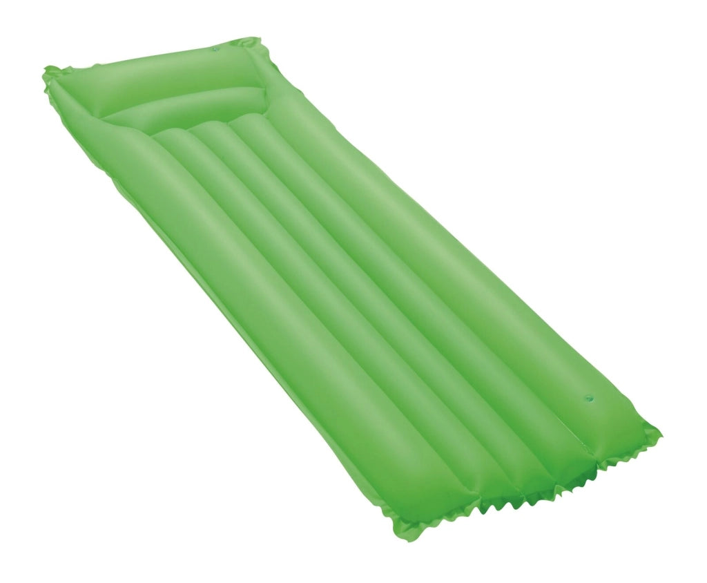Bestway 36385 Ecomat Materassino Gonfiabile 183x69 cm con Cuscino Vinile Portata 90 Kg colore Assortiti
