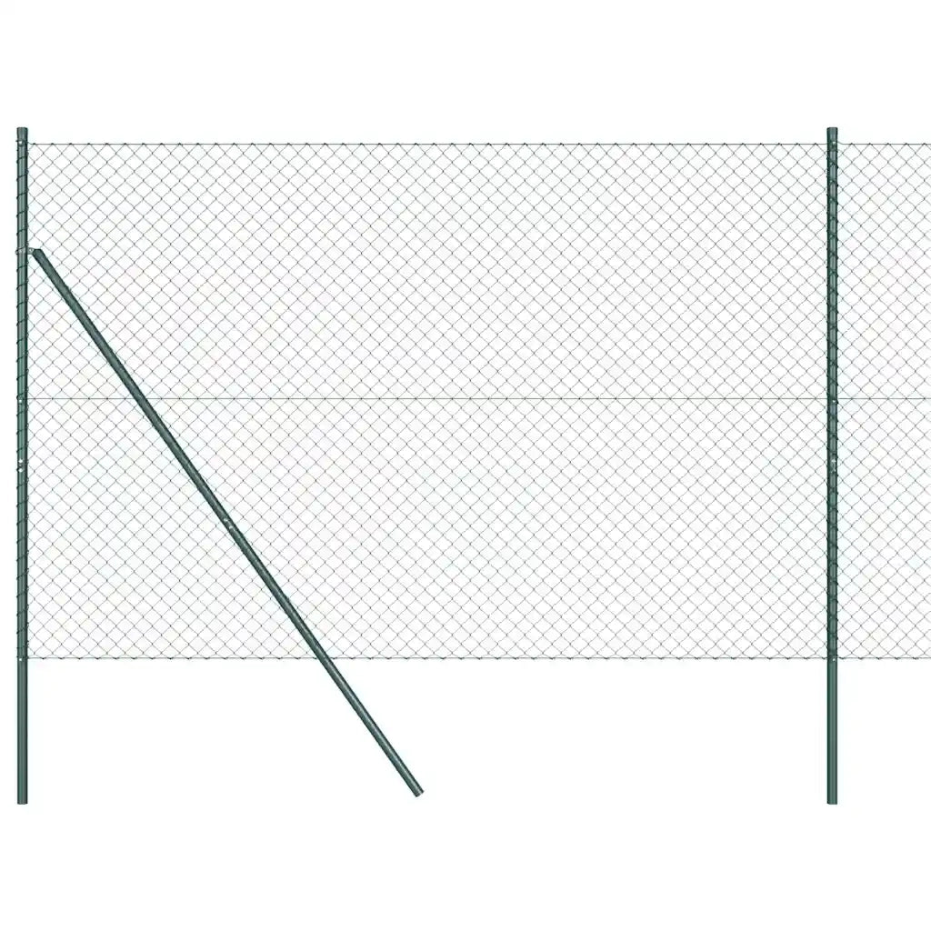 Palo della recinzione Verde 10 x 1,6 m (rete 40 x 40 mm)