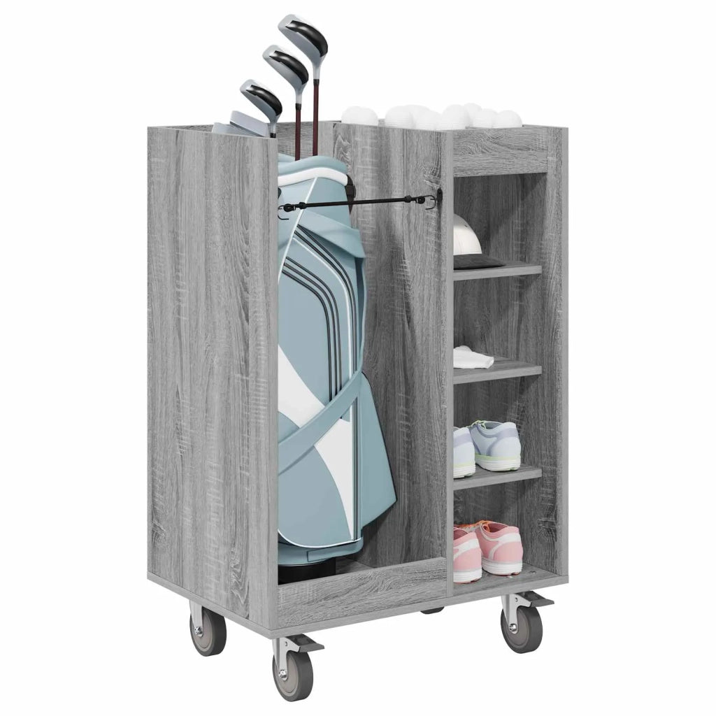 Armadio per Golf con ruota Grigio Sonoma 65 x 45 x 98 cm CFW6987728