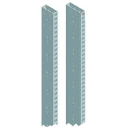 PIANTANA VERNICIATA GRIGIO RAL 7035  mm.2160 h.x60 l.x30 P60