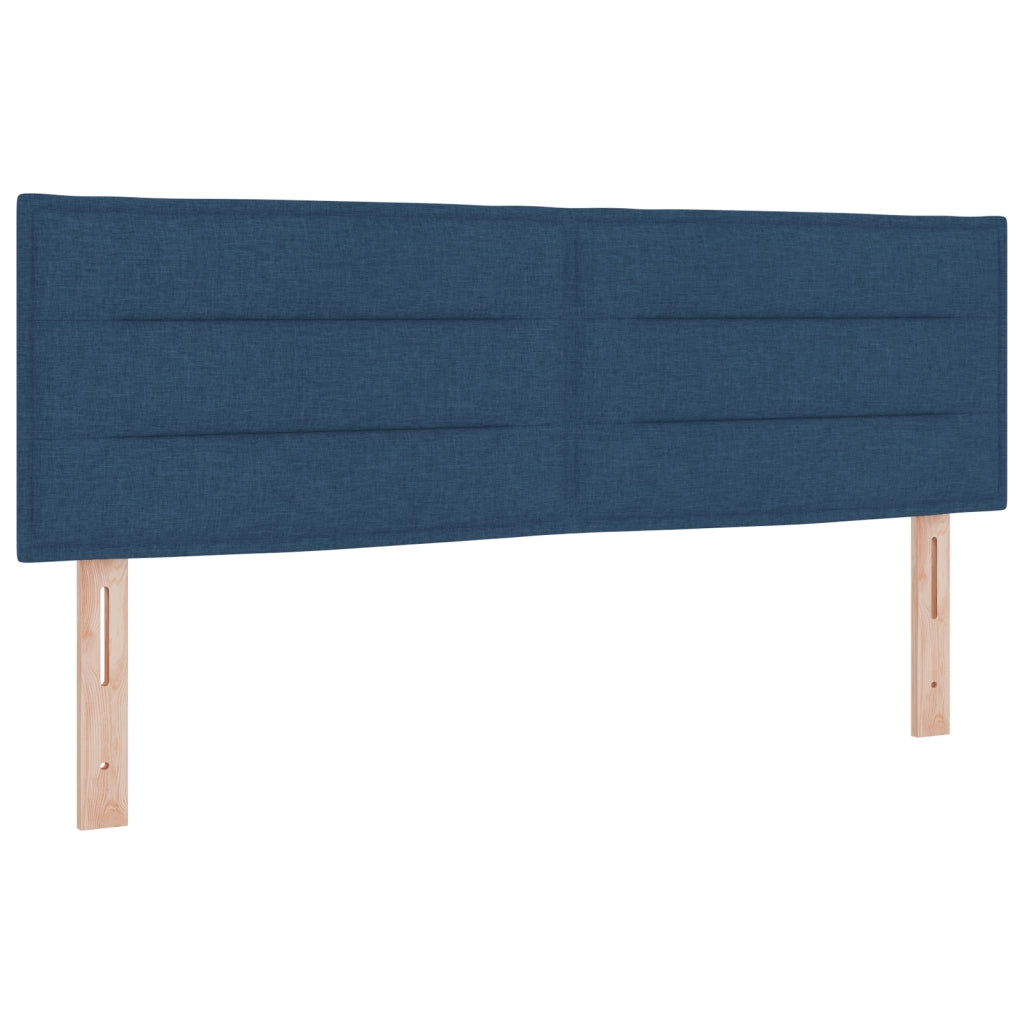 Testiera  Design Lines Blu 160 cm in Tessuto