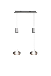 Faretto da Interno a led in Alluminio Nickel Opaco