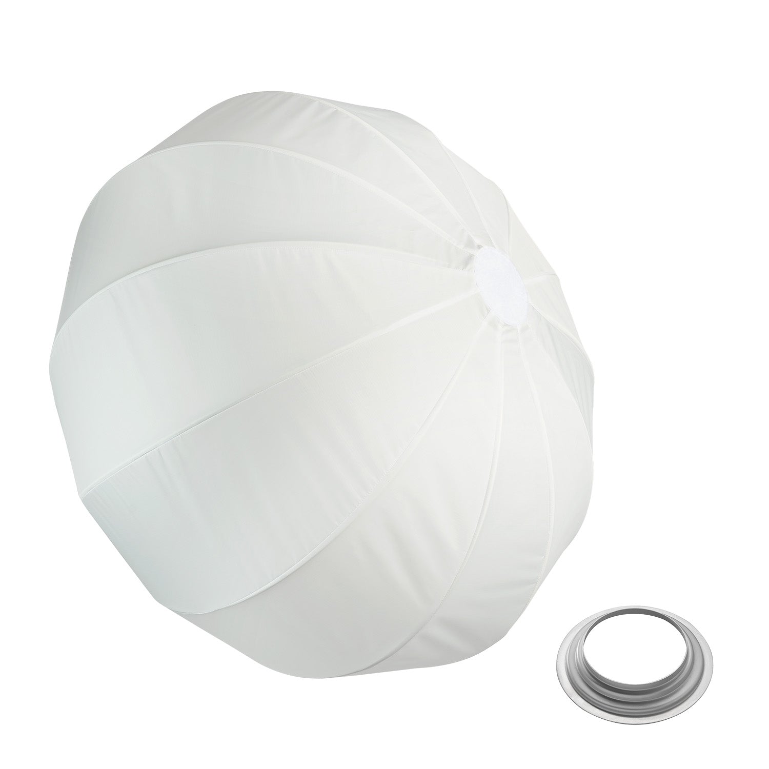 Essential Balloon Softbox 65cm + adattatore softbox per Hensel Expert, diffusore di luce a 360° ad apertura rapida, compatibile con tutti i comuni flash e luci continue con attacco Bowens