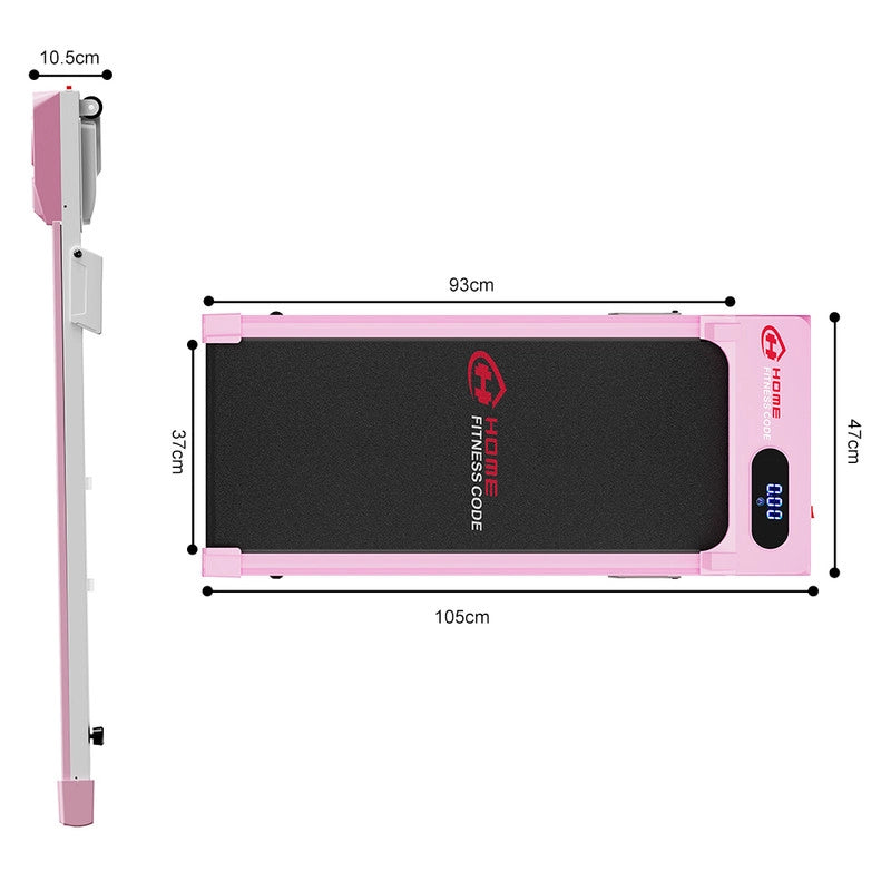 TAPIS ROULANT SOTTO SCRIVANIA CON AMMORTIZZAZIONE, TAPIS ROULANT PORTATILE ULTRA-SOTTILE