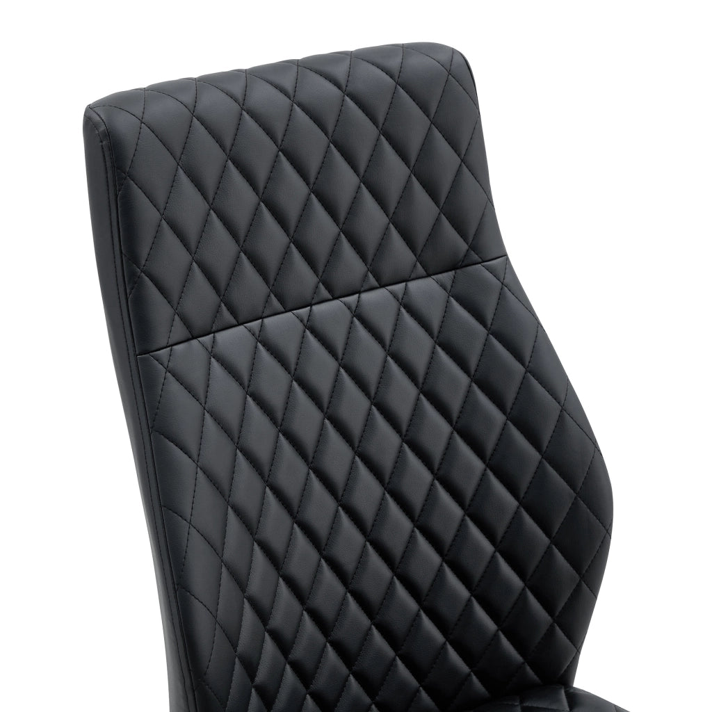Set Tavolo Rotondo e 2 Sedie da Pranzo ¨C MINIMAL ¨C Piano MDF, Telaio Metallo Nero, 60 cm