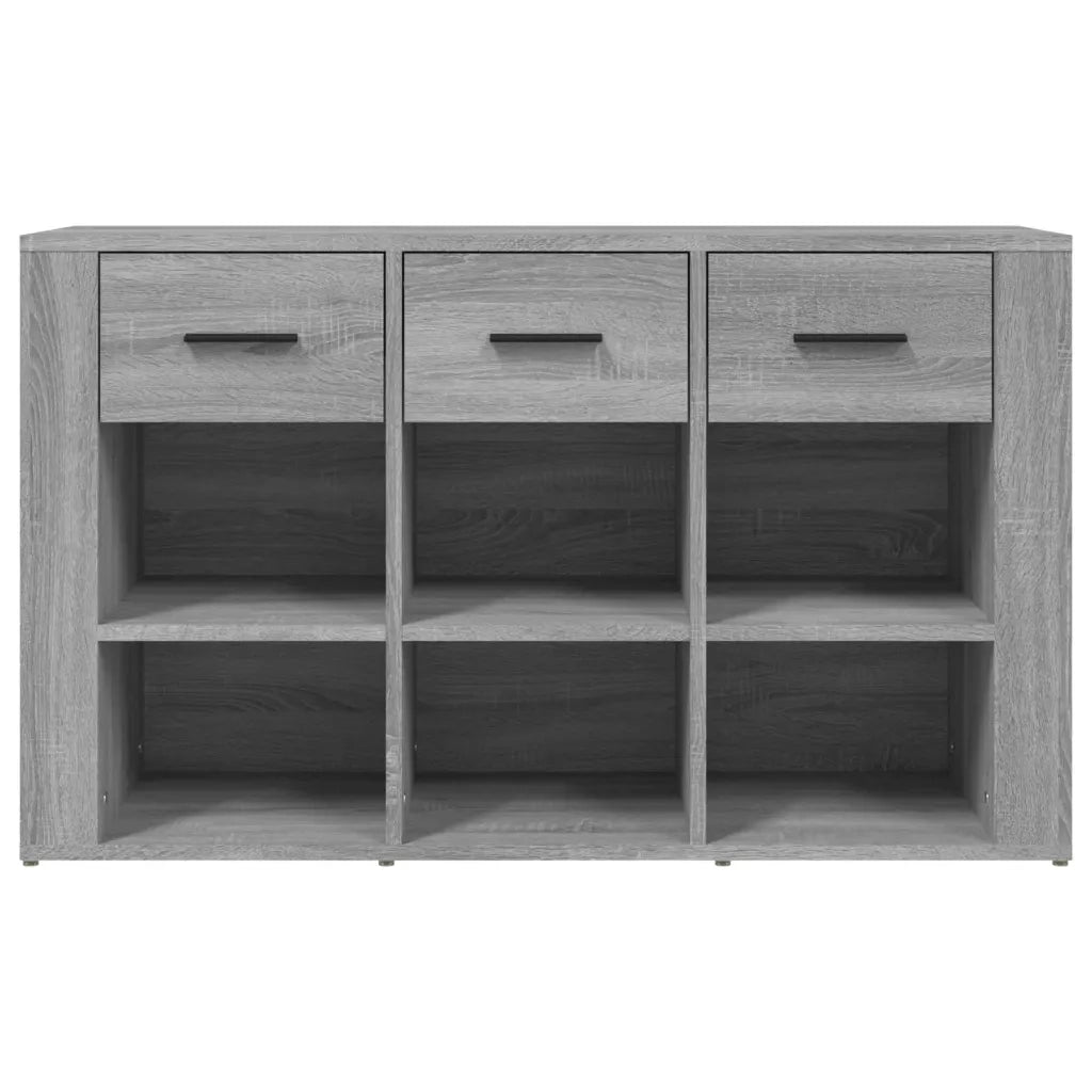 Credenza-Buffet-Armadio da cucina Grigio Sonoma 100x30x59,5 cm in Legno Multistrato