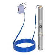 Pompa sommersa pompa sommersa per pozzo scarico - 4800 L/h - 750 Watt - acciaio inox 14_0002968
