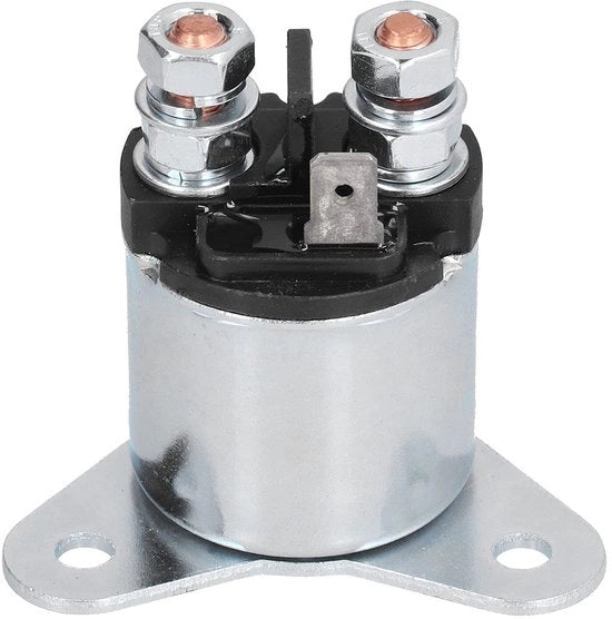 Motore di Avviamento - Relè di Avviamento - Materiale Giallo Ossidato/Ferro - Per Temperatura Massima 188F/190F - Facile da Installare - Per Generatore di Benzina/Pompa di Benzina - Relè di Avviamento Motore