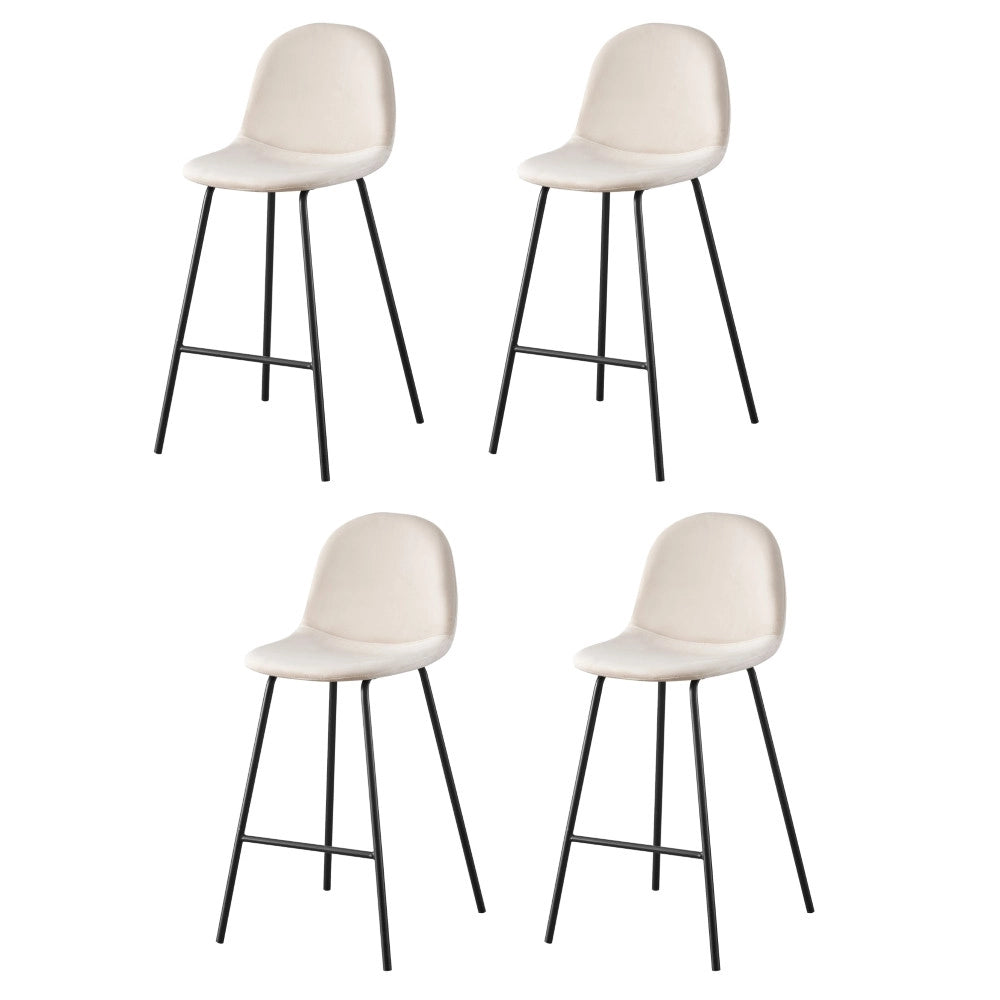 Sgabello da bar LUMA (beige)