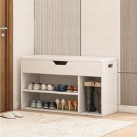 Scarpiera Bianca 80x30x44 cm Ideale per Ingresso