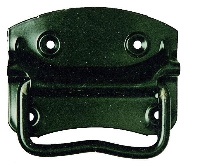 MANIGLIA AMERICANA BAULI 110X85 MM FERRO NERO*- 12,0 pz