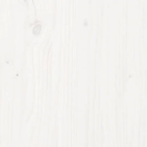 Giroletto Bianco in Legno Massello 120x200 cm 819903