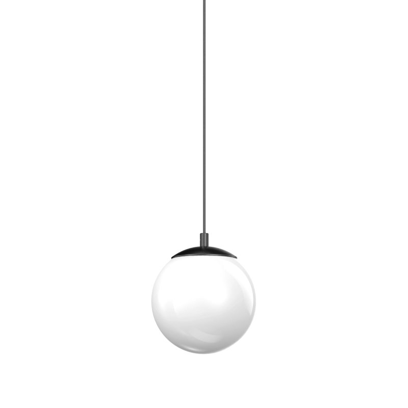 Sistema Lineare Ego Pendant Ball 10w 3000k On-off Bk Ideal-lux
