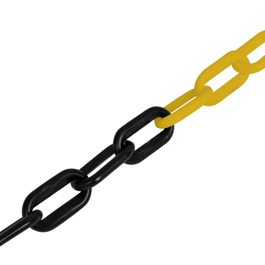 Catena Sicurezza Traffico 30 m Plastica Giallo/Nero CFW8447866
