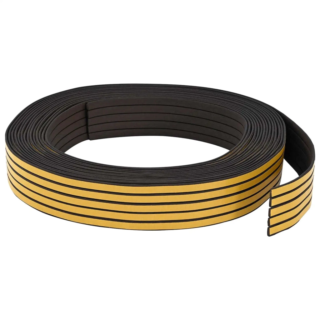 Nastro adesivo per finestre Nero 8 x 2 mm 12 m Schiuma EPDM 42038062