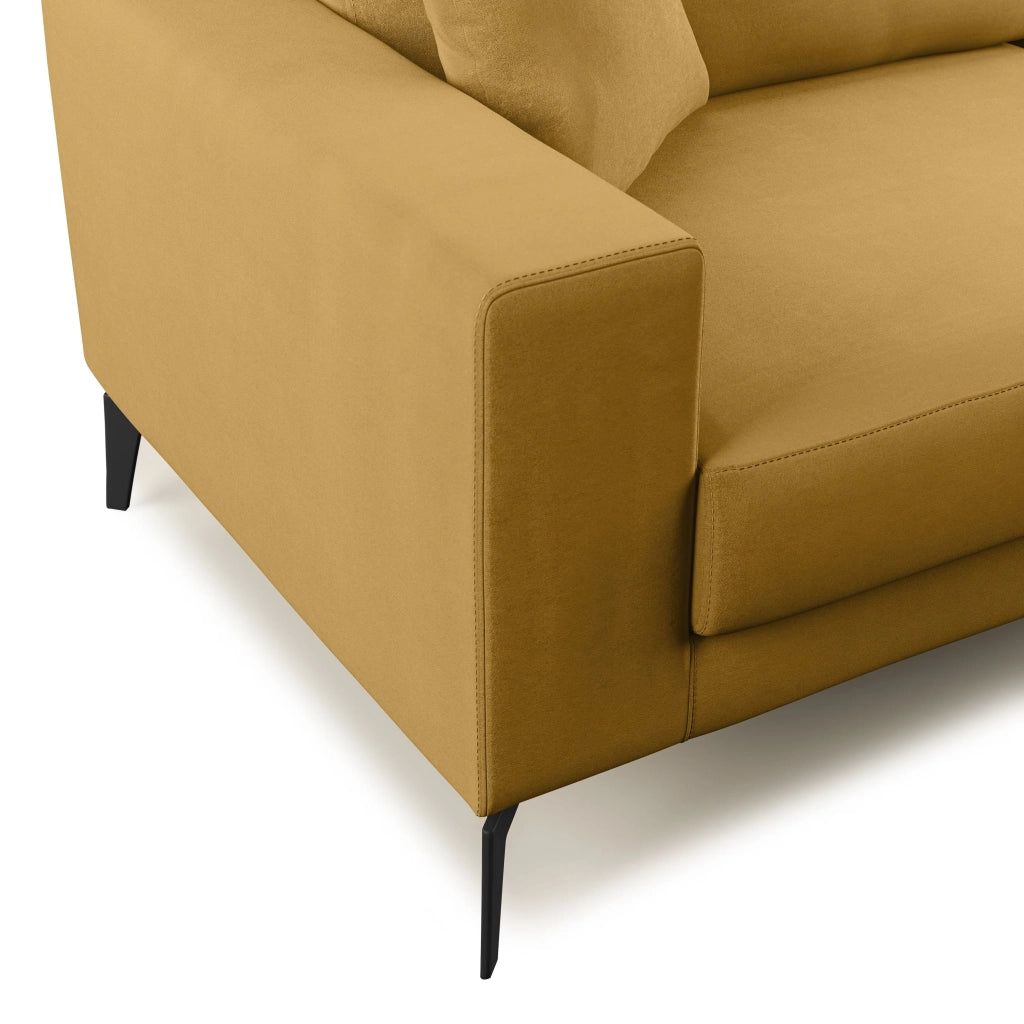 Prestige Divano design moderno T11 146 cm giallo