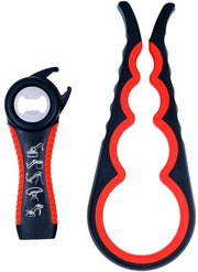 Apriporta Ergonomico - Antiscivolo - Multifunzionale - Per Anziani - Per Pazienti di Artrite - Progetto Sostenibile - Utensile da Cucina