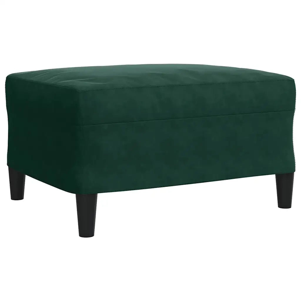 Set di Divani 4 pz con Cuscini Verde scuro in Velluto 3278443