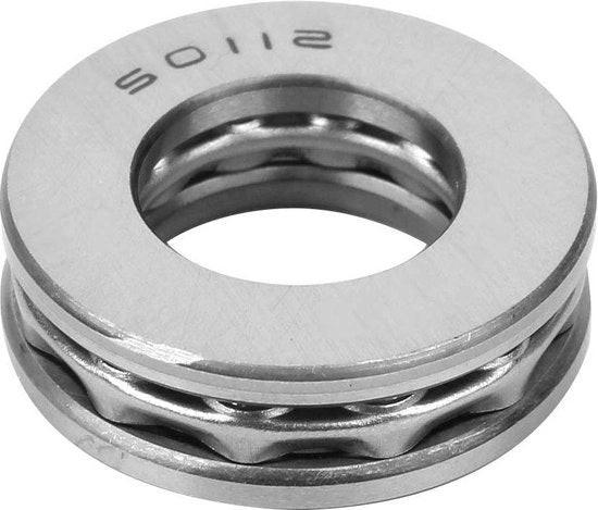 5 pezzi di cuscinetti a rulli axiali 15 mm x 28 mm x 9 mm acciaio di supporto rotoli e stanti.