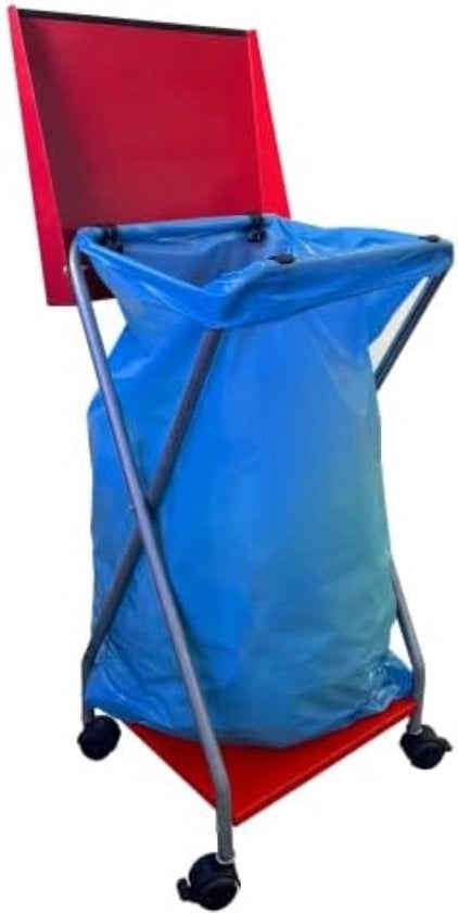Contenitore di rifiuti 120 Liter con 4 ruote per industria e officina