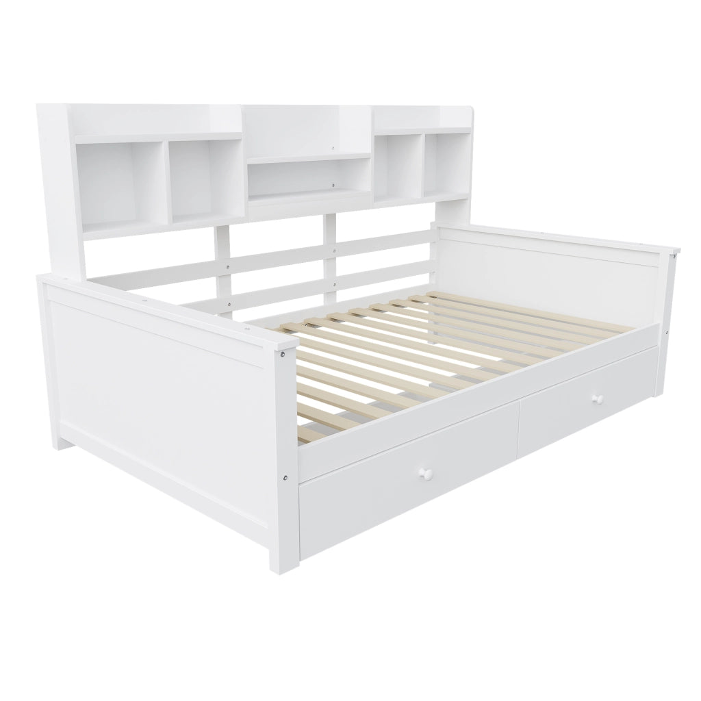 letto sofa in legno bianco 90 x 200 cm