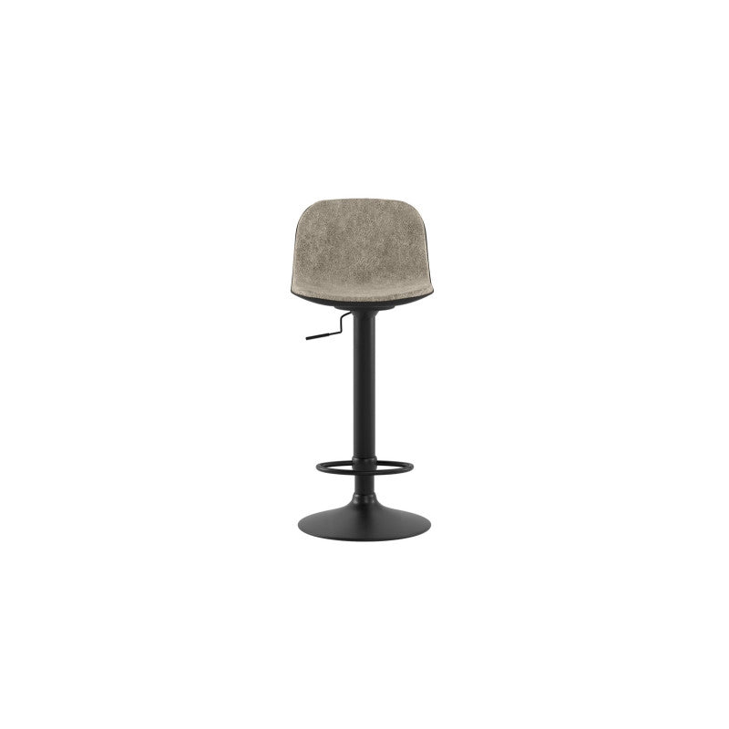 Set di 2 Sgabelli in microfibra Teo 39cm X 45cm H 86/102cm Stones