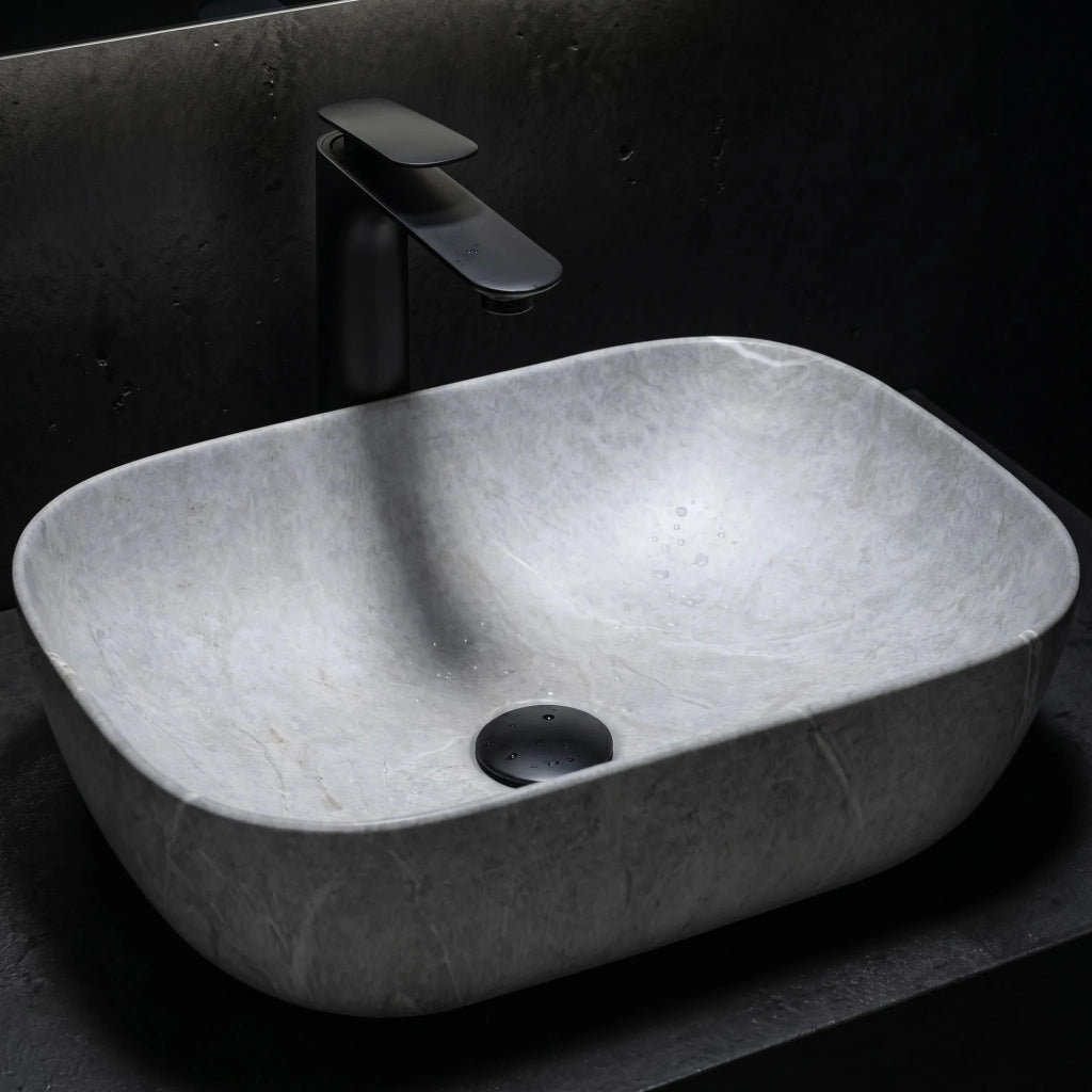 Lavabo Da Appoggio Rea Livia Grey