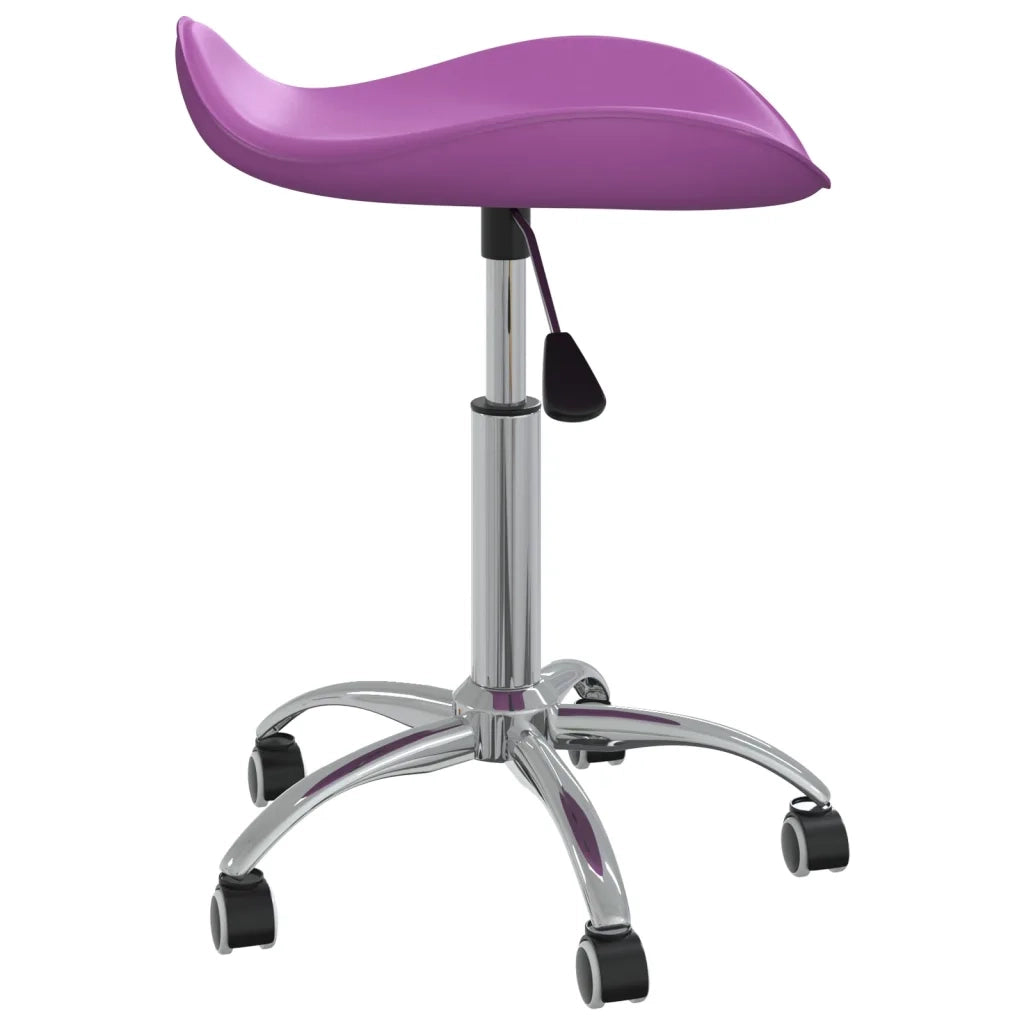 vidaXL Sgabello da Salone Spa Viola in Similpelle