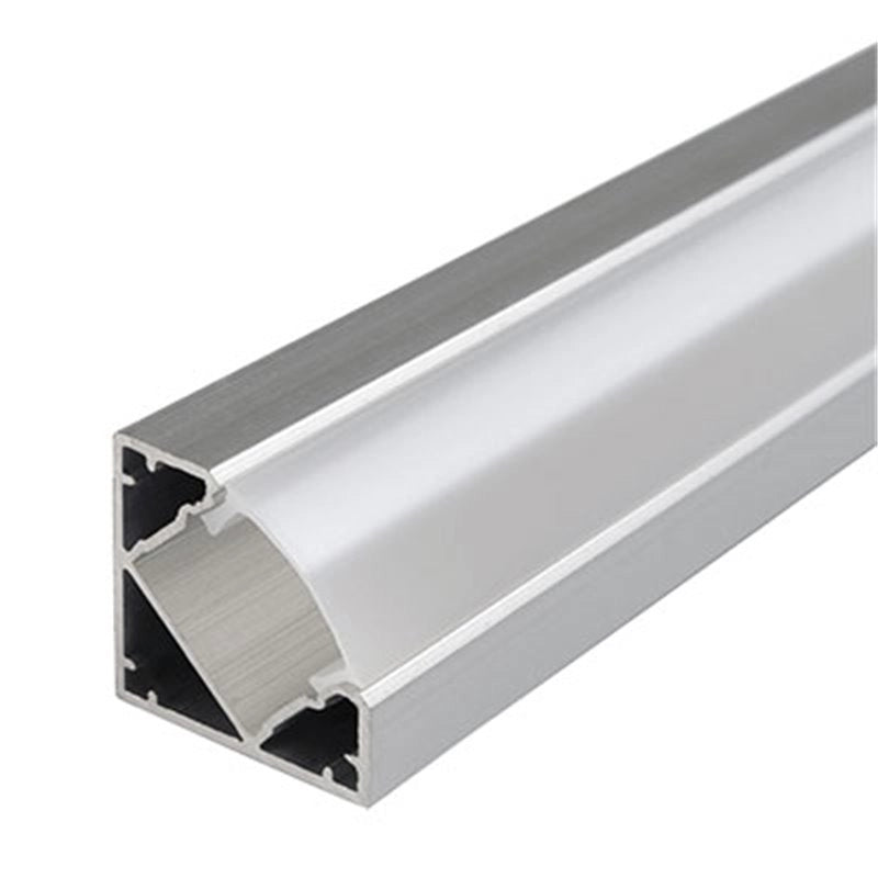 CANALINA PER STRIP LED '5103' 19x19 mm, Larghezza interna max. 12,1 mm  - Barra 2 mt