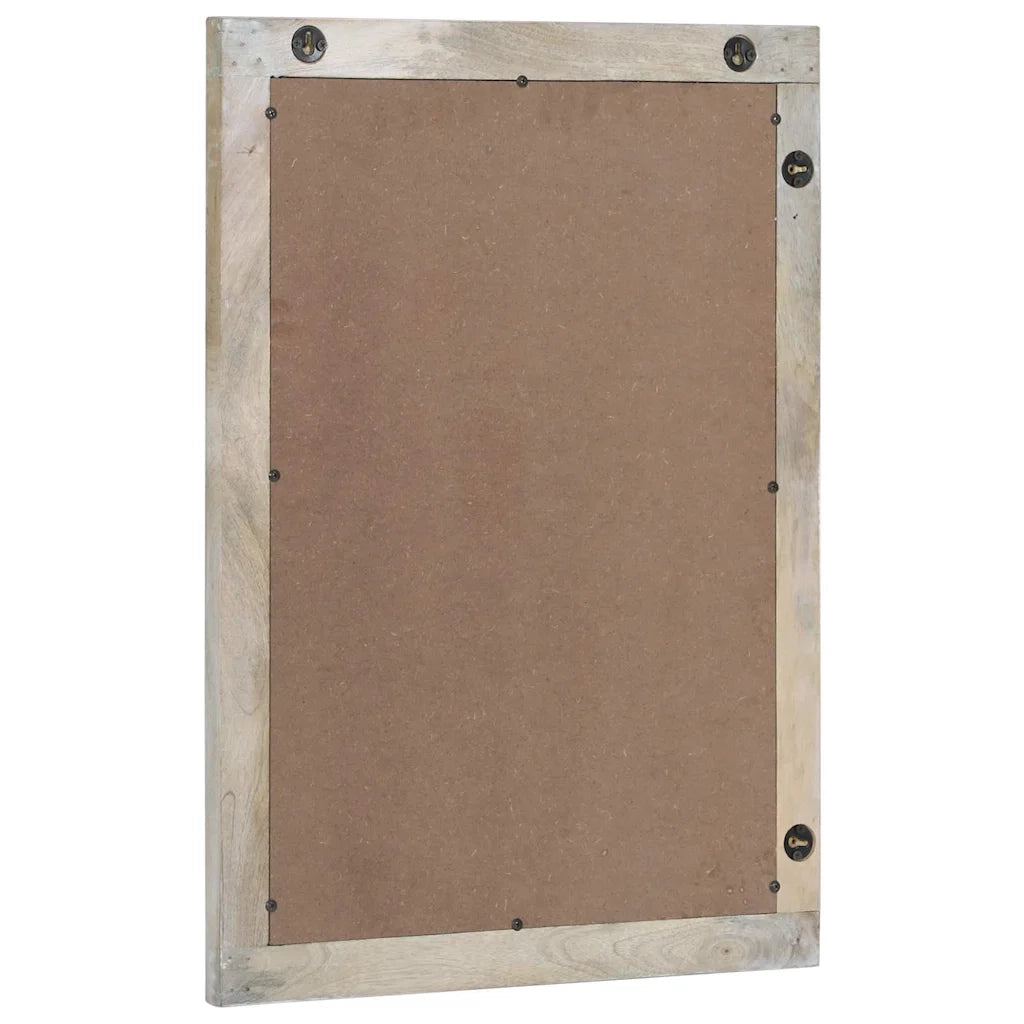 Specchio da bagno Rettangolare Bianco 50 x 2,5 x 70 cm 4018003