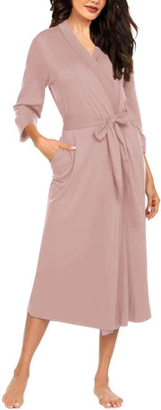 Kimono da Sposa per Donna e Damigella d'Onore, Leggero e Tessuto a Maglia, Rosa, Dimensione XXL