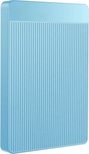 Esterna Hard Disk Esterna 500GB Ultra Sottile Hard Disk Portatile con Cavo USB HDD Archiviazione Compatibile con PC, Mac, Laptop, Xbox, Xbox One, PS4 (Nero) HD-006 - 500GB - Blu