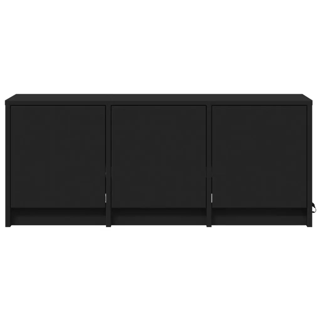 Mobile Porta TV con LED Nero 97x34x40 cm in Truciolato 852237